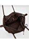 Women's Large Shoulder Bag with Coffee Star Charm - 4