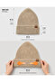 Unisex Alpaca Wool Folded Plain Beret - 3