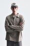 Relax Fit Polo Neck Sweatshirt - 3