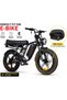 14x2.5 Electric Bike Inner Tube with 90° Bent Schrader Valve, Heavy Duty Butyl Rubber Replacement Tube for C1, C1S, M1, M1P, M2, M2 Pro, T14, T14 Pro, F14, A1, A2, X1, X2 - 6