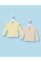 Infant Girls Yellow, Lilac and Pink T-Shirts, 3 Pack - 5