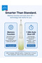 Electric Portable Bidet 320ml Rechargeable Travel Shattaf with 3 Spray Modes, 180° Adjustable Wand & IPX7 Waterproof- BEB-03GR - Green - 5
