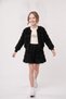 Girl's Star Shorts 8-14 Years Black