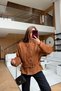Suede Jacket with Flap Buttons - 4