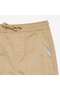 Drawstring Jogger Pants Beige - 3