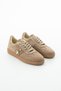 Women's Cream Buckle Short Sole Comfortable Walking Shoes - 5