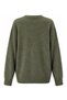 Ribbed Collar Basic Wool Sweater - 4