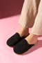 Oval Wicker Embroidered Closed-Front Slippers - 3
