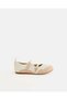 Girls Pink And Cream Material Block Sneakerina