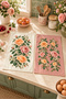 Rose Blush Rose Patterned 2-Piece Kitchen Towel Set 35X55 - 3