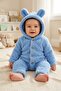 3-6-9-12 Months Wellsoft Plush Unisex Baby&Child Bear Sleeping Bag with Ears - 2