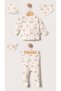 Baby 100% Cotton Lion Print 5-Piece Hospital Discharge Newborn Set