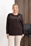 Plus Size Embroidered Blouse - 3