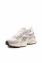 Women's White/Beige Sports Shoes Thick Sole Mesh Casual Chunky Sneaker - 5