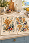 Fig Garden Fig and Spike Patterned 2-Piece Kitchen Towel Set 35X55 - 5