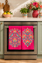 Fuchsia Folklore Bird and Flower Patterned 2-Piece Kitchen Towel Set 35X55 - 3