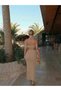 Rochie maxi, maro - 5