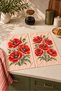 Poppy Coral Poppy Patterned 2-Piece Kitchen Towel Set 35X55 - 2