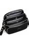 Women's Suede 5-Compartment Shoulder and Crossbody Bag (Size 27X18 cm) - 6