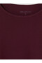 Two Mt Shop Quality Lcw Everyday Plum Plain Narrow & Slim Long Sleeve Women's T-Shirt - 3