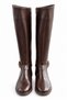 Majesty Zippered Belt Buckle Flat Sole Casual Women's Riding Boots - 2