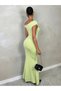 Rochie maxi, verde - 2