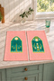 Palmiye Rüya Palmiye Patterned 2-Piece Kitchen Towel Set 35X55 - 5