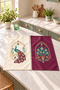 Peacock Courtyard Peacock Patterned 2-Piece Kitchen Towel Set 35X55 - 7