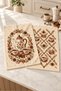 Tea Heritage Teapot and Floral Patterned Kitchen Towel Set of 2 35X55 - 6