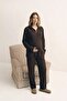 Urban Corduroy Fabric Half-Zip Maternity and Postpartum Tracksuit Set - 2