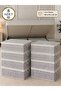 8 Pieces of Sofa Bed Storage Bags - under Bed Organizer Bags 64 X 45 X 22 cm