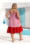 Rochie maxi, mix culori - 7