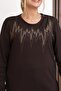 Plus Size Embroidered Blouse - 2