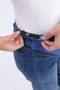Maternity Loose-Leg Pants with Back Belt (Adjustable Elastic) Flexible Fabric - 7