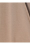 Alita City Farkıyla Lcw Everyday Brown Diver Fabric Plain Double Breasted Long Sleeve Women's Blouse - 3