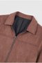 Premium Nubuck/Suede Polo Collar Jacket - 2