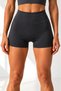 Women's High Waist Tummy Control Push up Shorts Leggings Yoga Pilates Fitness - 2