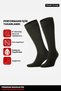 Unisex Bamboo Flight and Pilot Knee Socks with Special Firming Technology Dark Khaki - 3