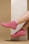Women's Modal Single Summer Sneaker Socks Light Pink