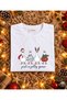 Jolly Goose Cheerful New Year's Geese Printed T-Shirt-Family Combination T-Shirt (Add Items to Make a Combination)