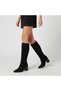 (Park Moda) Women's Boots with Zipper Black - 5