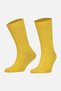 Unisex Cotton Bio Cotton Winter Socks Yellow - 3