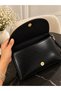 Women's Portfolio Bag with Wrist Strap Clutch Evening Dress Handbag - 3