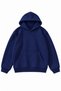 Hooded Navy Blue Children's Sweatshirt 3 Threaded Yarns for Girls and Boys 3-13 Years Old - 3