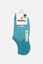 Women's Cotton Single Summer No Show Socks Blue - 4