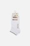 Women's Modal Single Summer Sneaker Socks White - 4