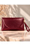 Women's Portfolio Bag with Wrist Strap Clutch Evening Dress Handbag - 2