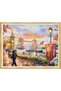 Diamond Painting Puzzle Kit, London Tower Bridge and Red Telephone Booth 50X65 cm Mosaic - 2