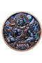 Lord Shiva Indian Mythology Series 1 oz .999 Fine Copper Coin - 5