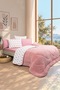 Double-Sided Plush Welsoft Pufidik Polar Sleeping Set (Quilt + King Size Elastic Sheet + 4 Pillowcases) - 2